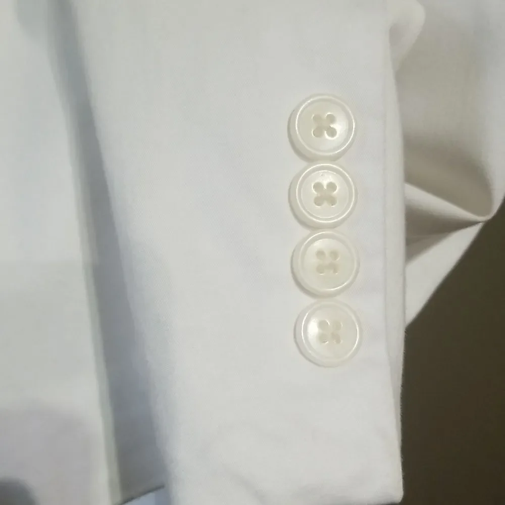 Madison Modern Fit White Blazer Size 52 R